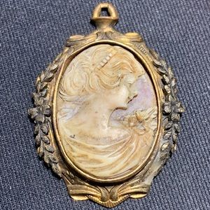 Antique Cameo pendant Incredible in person!